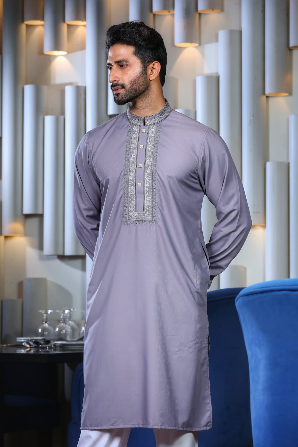 Premium Pakistani Panjabi Shirt in Elegant Box Packaging % Premium Pakistani Panjabi Shirt in Elegant Box Packaging