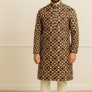 Premium Panjabi for Men - Elegant Traditional Wear in High-Quality Fabric
