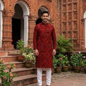 Premium Panjabi for Men - Elegant Traditional Wear in Superior Fabric