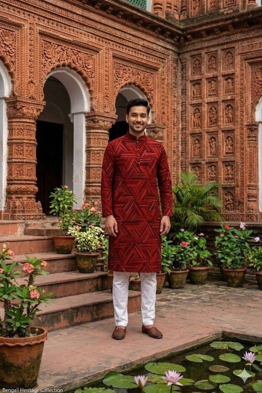 Premium Panjabi for Men - Elegant Traditional Wear in Superior Fabric % Premium Panjabi for Men - Elegant Traditional Wear in Superior Fabric