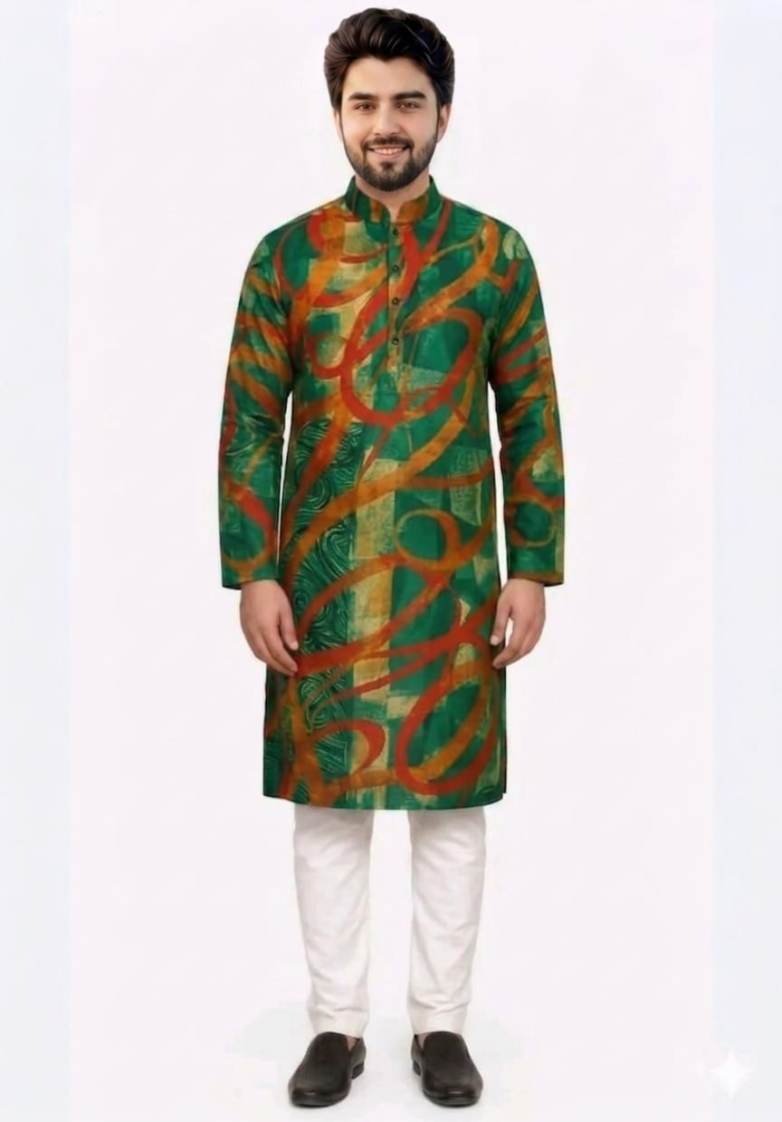 Premium Panjabi for Men - Elegant Traditional Wear in Superior Fabric % Premium Panjabi for Men - Elegant Traditional Wear in Superior Fabric