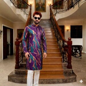 Premium Panjabi for Men - Stylish Traditional Wear in High-Quality Fabric