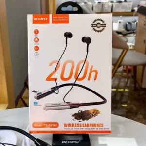 Premium RE-NY060 Wireless Neckband Headphones for Superior Sound Quality
