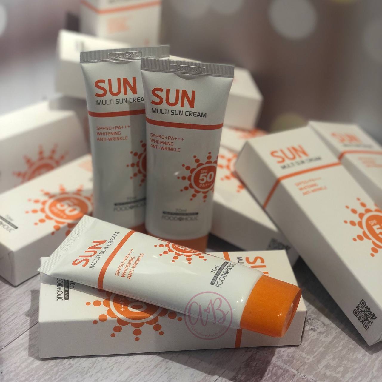 Premium SPF 50+ Multi-Protect Sun Cream for All Skin Types - 70ml % Premium SPF 50+ Multi-Protect Sun Cream for All Skin Types - 70ml