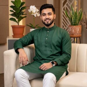 Premium Star Design Panjabi for Elegant Occasions