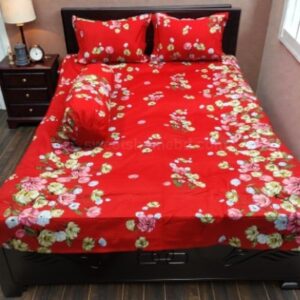 Premium Twill Cotton Bed Sheet - Luxurious Comfort for Your Bedroom