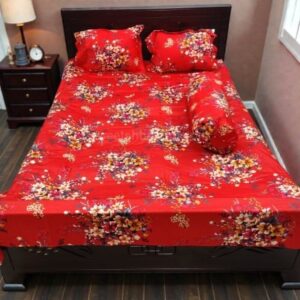 Premium Twill Cotton Bed Sheet - Soft and Durable Bedding Essential