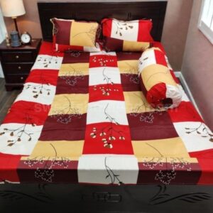 Premium Twill Cotton Bed Sheet - Soft, Durable, and Stylish Bedding