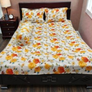 Premium Twill Cotton Bed Sheet – Soft, Durable, and Stylish Bedding