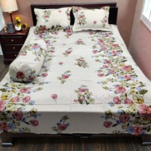 Premium Twill Cotton Bed Sheet - Soft, Durable, and Stylish Bedding Solution