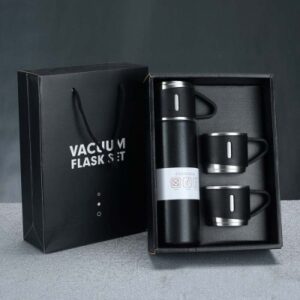 Premium Vacuum Flask Set - Insulated Water Bottles for Hot & Cold Drinks