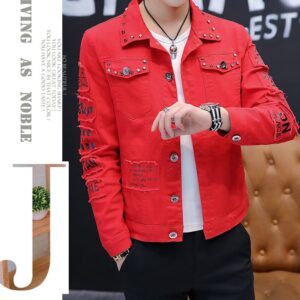 Premium Winter Denim Jacket for Men – Trendy and Warm Outerwear