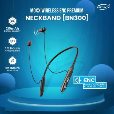 Premium Wireless Neckband MOXX BN-300 - Exceptional Sound & Comfort % Premium Wireless Neckband MOXX BN-300 - Exceptional Sound & Comfort