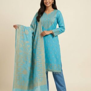 Printed Three-Piece Ready-Made Outfit for Effortless Style and Comfort