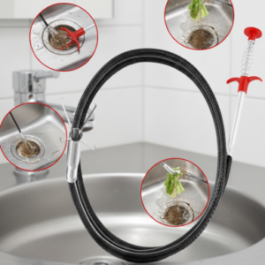 Pro Basin Cleaner with Flexible Grip for Effortless Cleaning