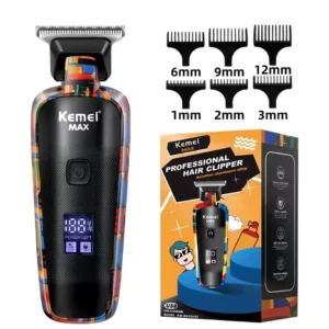 Professional Men's Hair Clipper - Kemei KM-MAX5090 Precision Grooming Tool