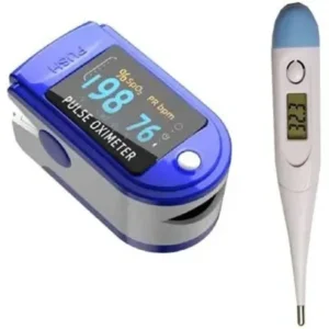 Pulse Oximeter and Thermometer Combo – Accurate Health Monitoring Device