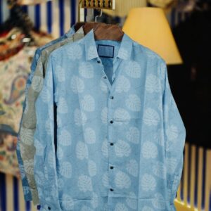 Pure Black Magnet Cotton Full-Sleeve Shirt (Made in China)