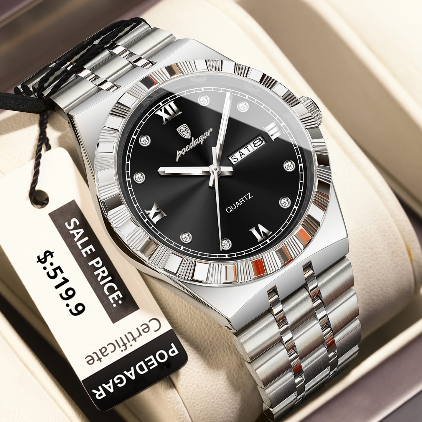 Quartz Men's Luminous Watch - Stylish & Modern Timepiece for Every Occasion % Quartz Men's Luminous Watch - Stylish & Modern Timepiece for Every Occasion