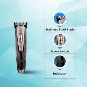 Rechargeable Hair Trimmer by Kemei KM-9050 - Precision Grooming Tool