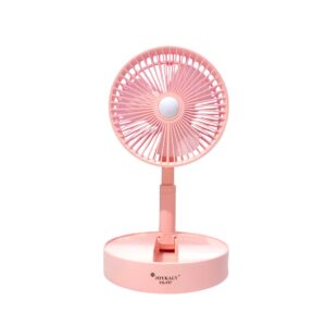Rechargeable LED Table Fan - Joykaly YG-737 Compact & Stylish Design