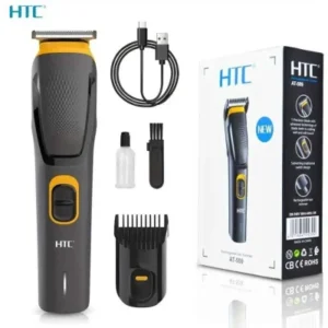 Rechargeable Men's Beard Trimmer - HTC AT-509 for Precision Grooming