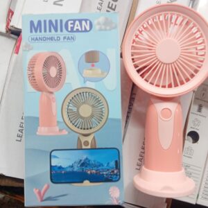 Rechargeable Mini Handheld Fan - Compact and Portable Personal Cooling Device