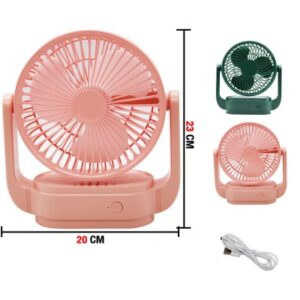 Rechargeable Portable Desk Fan - Premium Quality for Home or Office Use