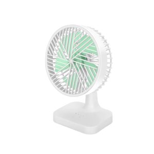 Rechargeable Table Fan - Indiana IRF-F2C, Stylish Design in Assorted Colors