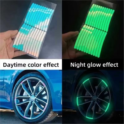 Reflective Car Decal for Enhanced Safety and Visibility % Reflective Car Decal for Enhanced Safety and Visibility