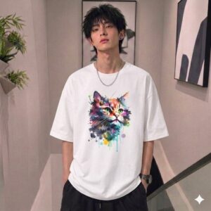 Relaxed Drop-Shoulder T-Shirt — Stylish Casual Tee
