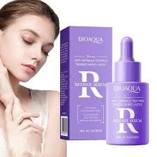 Retinol Facial Serum with Hyaluronic Acid - Anti-Wrinkle Moisturizer 30ml