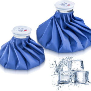 Reusable 9-Inch Ice Bag for Hot & Cold Therapy - Pain Relief in Royal Blue