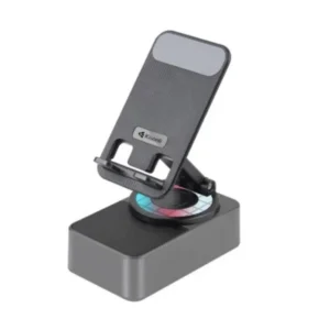 RGB Bluetooth Speaker with 360° Phone Holder Stand - KISONLI M-1 Wireless Design