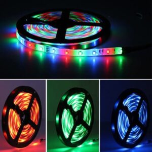 RGB LED Strip Light with Remote Control - 16 Feet Flexible Lighting Solution
