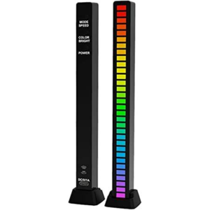RGB Voice-Activated Rechargeable Rhythm Light – App-Free Design