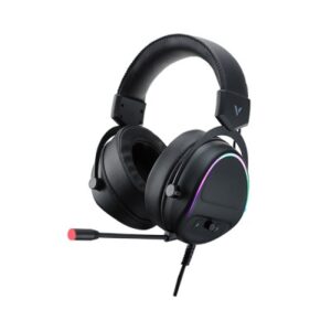 RGB Wireless Gaming Headset with Virtual 7.1 Surround Sound - Rapoo VH650 Black