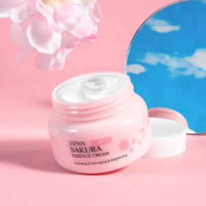 Sakura Essence Cream by Laikou - 60g Japanese Skincare Treatment