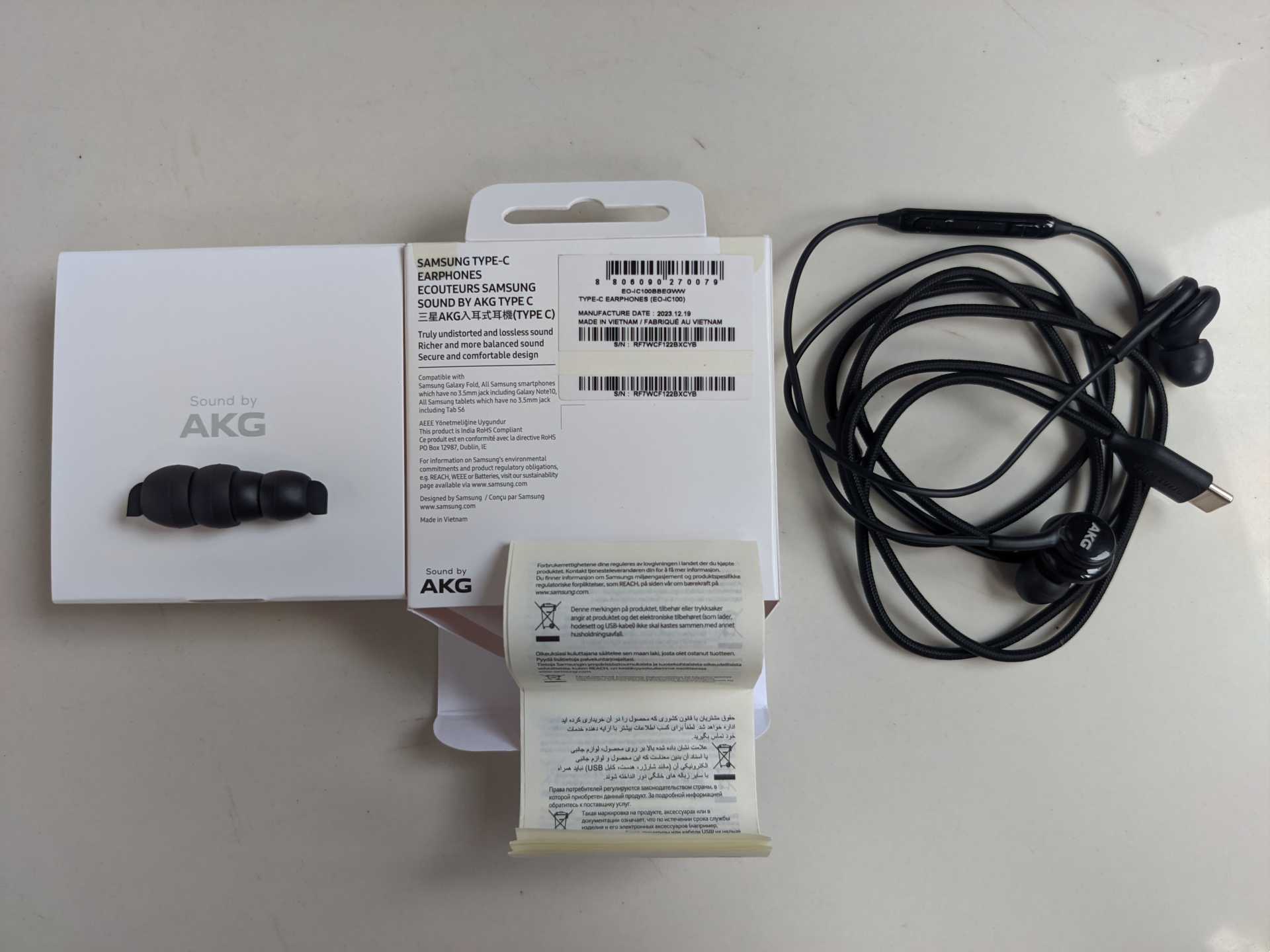Samsung AKG Type-C Earbuds - Premium Sound Quality Wired Headphones % Samsung AKG Type-C Earbuds - Premium Sound Quality Wired Headphones