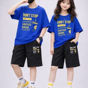 Shop the Trendy Drop Shoulder Baby T-Shirt and Pant Set for Stylish Comfort