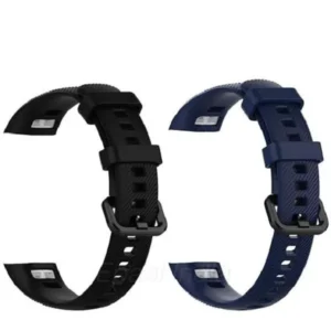 Silicone Blue Strap for Honor Band 4/5 – Stylish and Durable Accessory