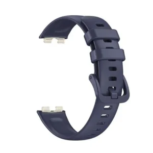 Silicone Blue Straps for Huawei Band 8 - Comfortable & Durable Design