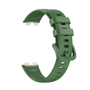 Silicone Green Straps for Huawei Band 8 - Durable & Stylish Design