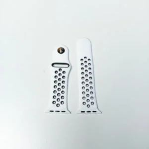 Silicone Octopus Straps for 38/40/41mm Smartwatches - White Design