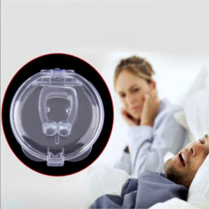 Silicone Snore-Reducing Nose Clip for Peaceful Sleep - 1 Piece