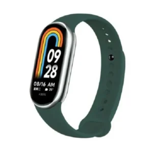 Silicone Straps for Xiaomi Mi Band 8 - Stylish Green Color Option