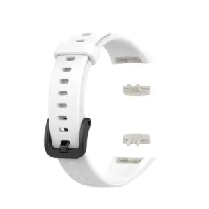 Silicone White Straps for Huawei Band 6 - Comfortable & Stylish Accessory