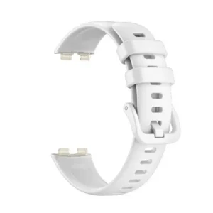 Silicone White Straps for Huawei Band 8 - Comfortable & Stylish Fit