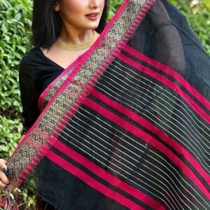 Silk Blend Half Sharee with Blouse Set - Elegant Traditional Wear