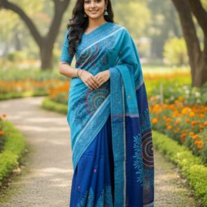 Silk Dhupiyan Saree - Elegant Premium Indian Traditional Wear